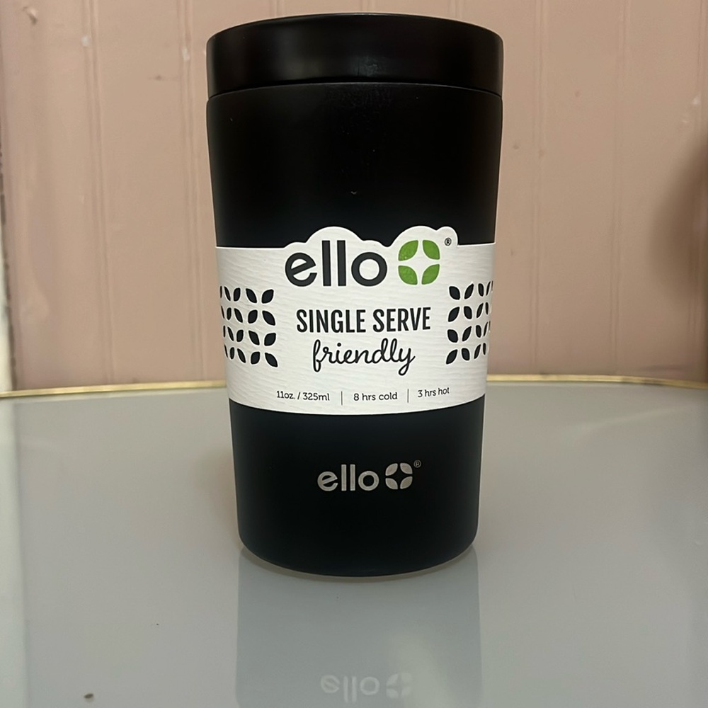 ELLO 11 oz Single Serve Black